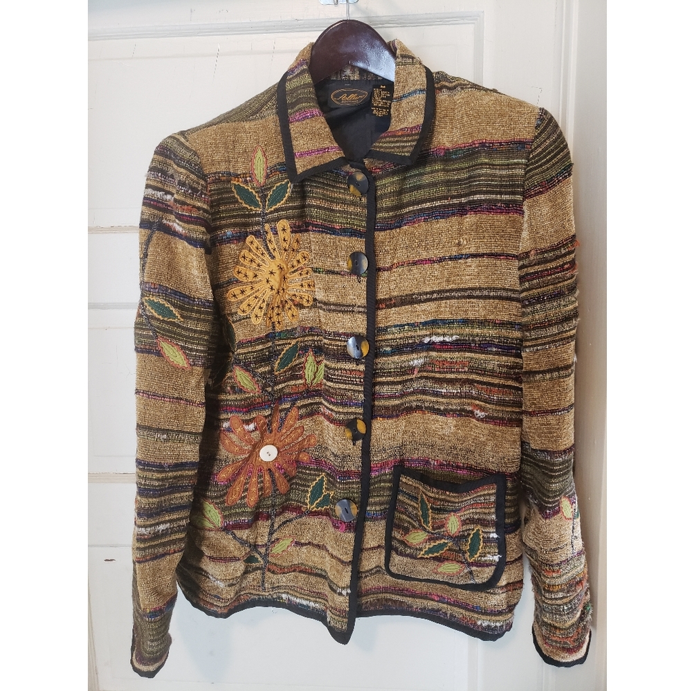 Allure International beautiful hippy flower jacket